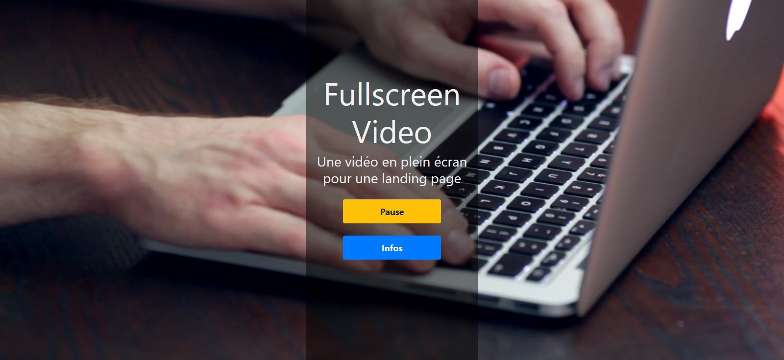 Fullscreen Video